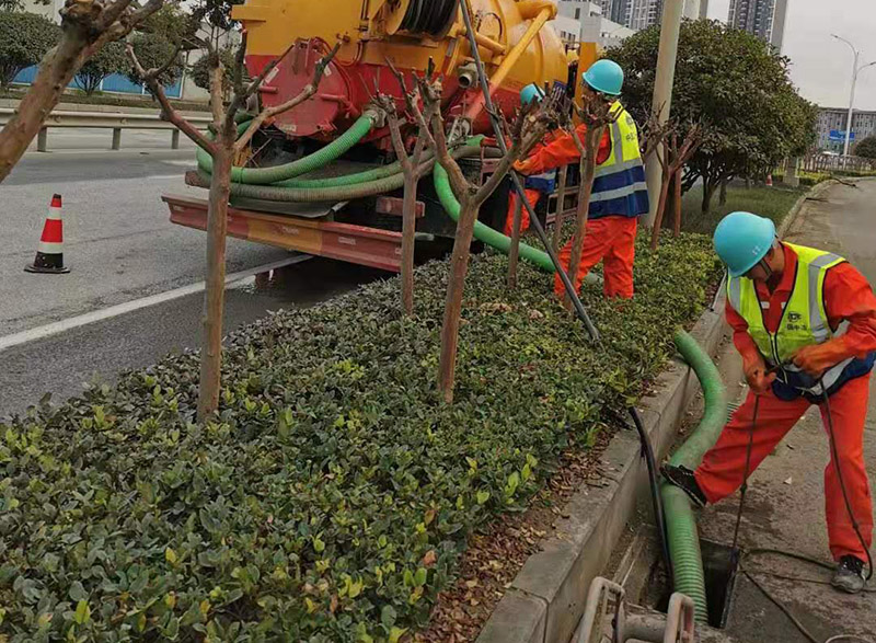 广宁市政管道清淤